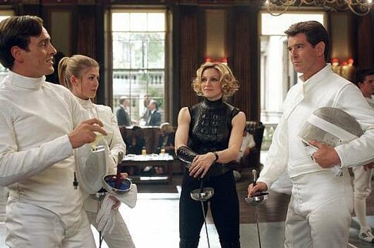 Madonna e Pierce Brosnan