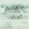 Leonardo da Vinci, Vista della Valdichiana,  Windsor, RL 12682, dimensioni: 20,9 x 28,1 (cm)