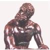 Statua bronzea del Pugile delle Terme. Proveniente dalle pendici del Quirinale, dall'area del Convento di San Silvestro, 1885. Bronzo, IV secolo a. C./ h. 128 cm Roma, Terme di Diocleziano
