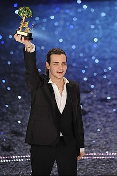 Valerio da "Amici" all'Ariston "Ma senza montarmi la testa"