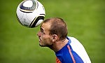 Sneijder e Huntelaar tra i 23 in arancione