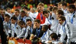 Finalina spettacolare Festeggia la Germania