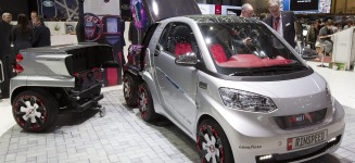 La Smart con lo zainetto Ginevra, spazio alle curiosità