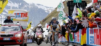 De Gendt sul trono dello Stelvio Rodriguez guadagna su Hesjedal