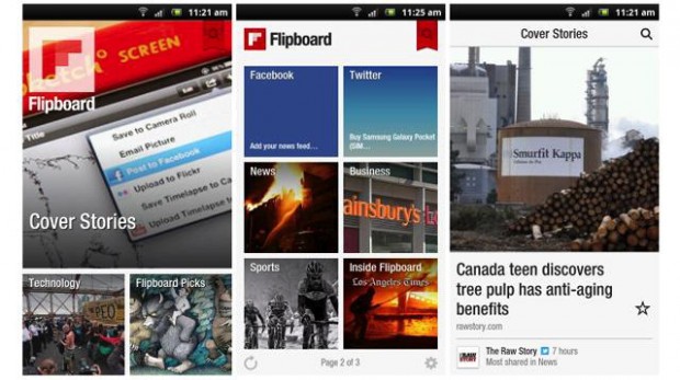 Flipboard sbarca su Android