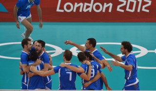 Medaglia sotto rete L'Italia è di bronzo