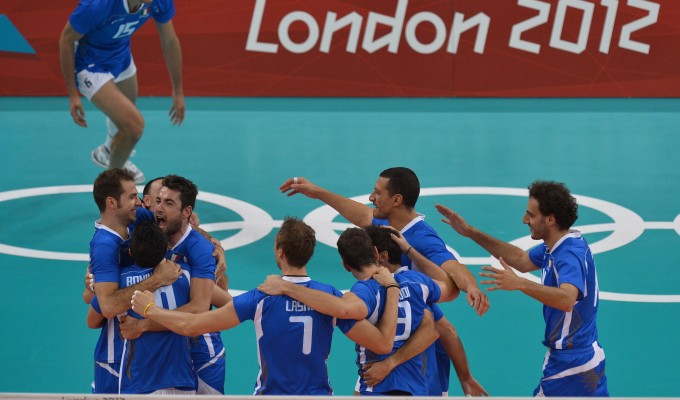 Medaglia sotto rete L'Italia è di bronzo