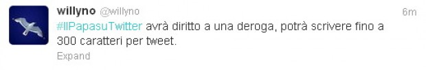 Il Papa su Twitter, ironia e battute