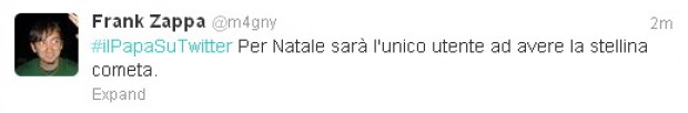 Il Papa su Twitter, ironia e battute