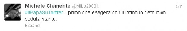 Il Papa su Twitter, ironia e battute