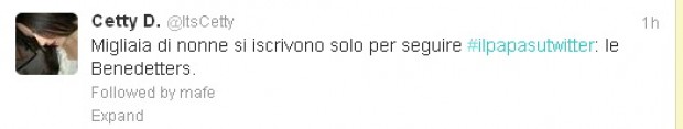 Il Papa su Twitter, ironia e battute