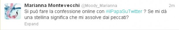 Il Papa su Twitter, ironia e battute