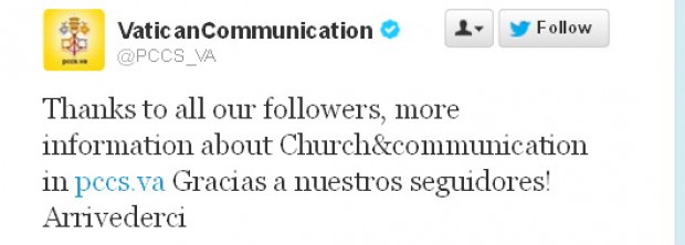@Pontifex, l'account di Benedetto XVI