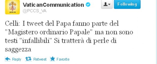 @Pontifex, l'account di Benedetto XVI