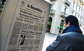 Via Roma da prima pagina la mostra della festa in città