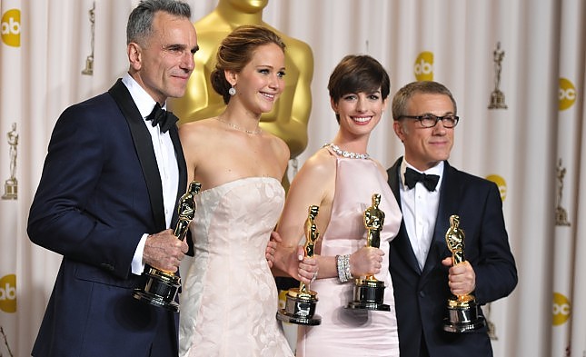 Trionfano "Argo" e Ang Lee premiati Lawrence e Day-Lewis