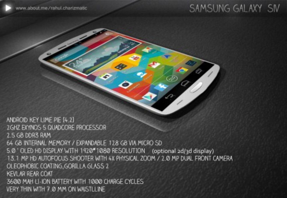 Galaxy S IV, in arrivo sei varianti