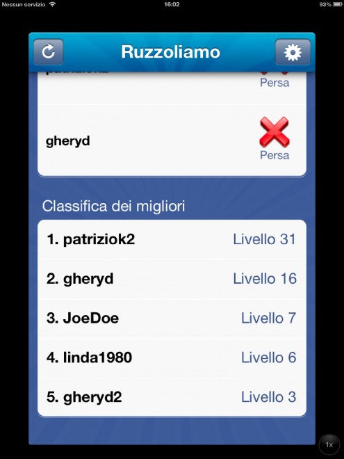 Ruzzle, sfida tra campioni di vocabolario