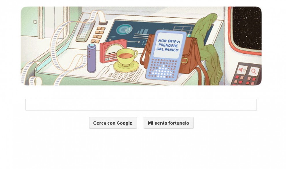 Douglas Adams, l'omaggio di Google