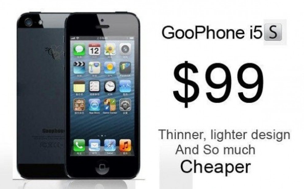 Goophone, la Cina "anticipa" l'iPhone 5s