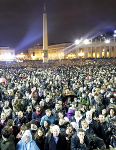 Conclave, veglia di preghiera dei giovani,  aspettando il nuovo Papa e la GMG