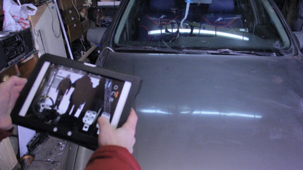 Un iPad per radiocomandare una vecchia Opel