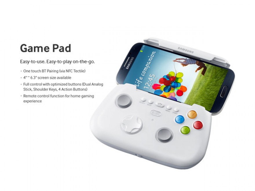 Samsung, un joypad per giocare con l'S4