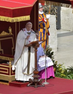 L'intronizzazione di Papa Francesco:  "Non abbiate paura della tenerezza"
