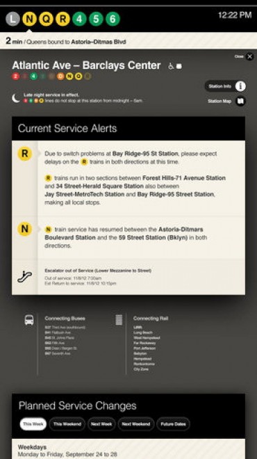 La metropolitana di New York &egrave; touch