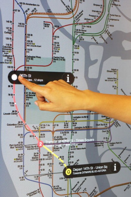 La metropolitana di New York &egrave; touch