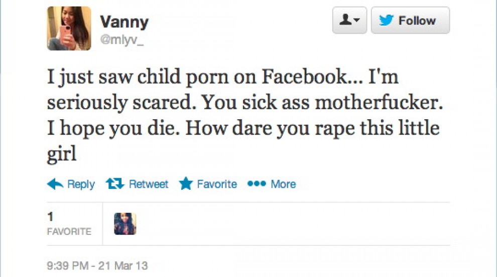 Pedoporno su Facebook, Twitter si indigna