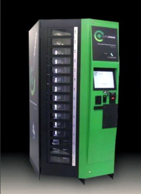 Marijuana, ecco il distributore automatico