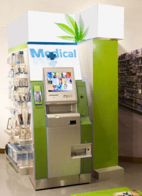 Marijuana, ecco il distributore automatico