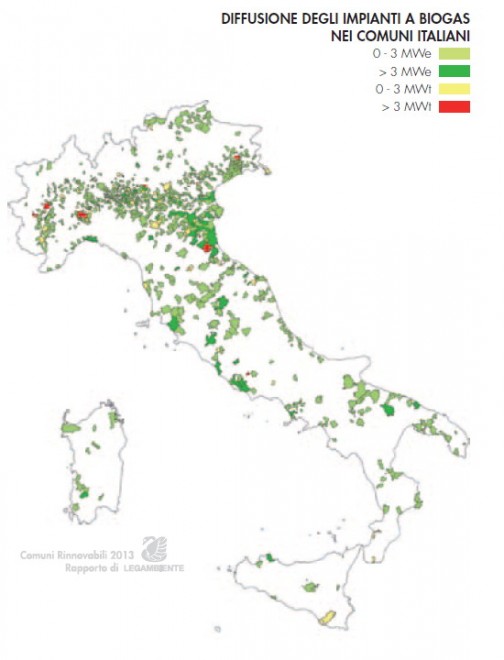 Comuni rinnovabili, le mappe del boom
