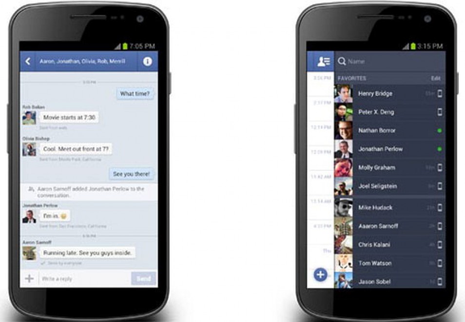 Facebook sposa Android: novit&agrave; mobili in arrivo