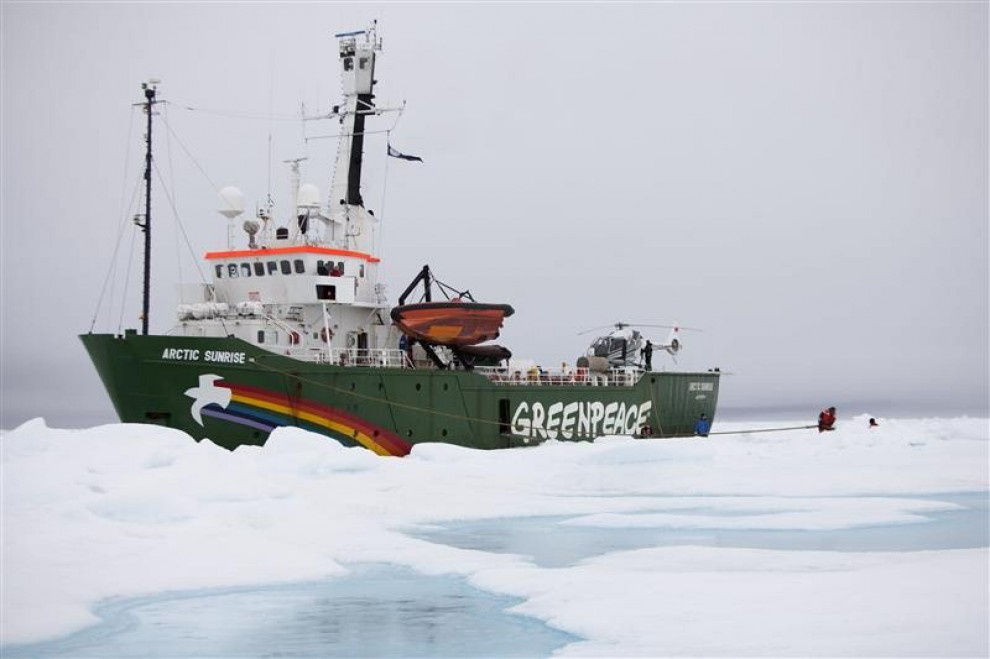 Arctic Sunrise, la rompighiaccio di Greenpeace