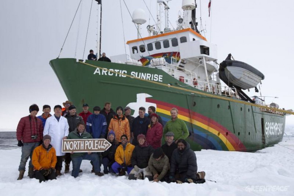 Arctic Sunrise, la rompighiaccio di Greenpeace