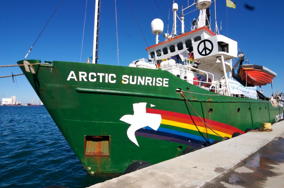 Arctic Sunrise, la rompighiaccio di Greenpeace