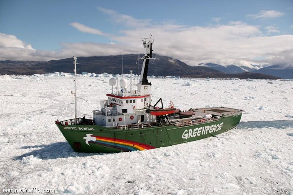 Arctic Sunrise, la rompighiaccio di Greenpeace