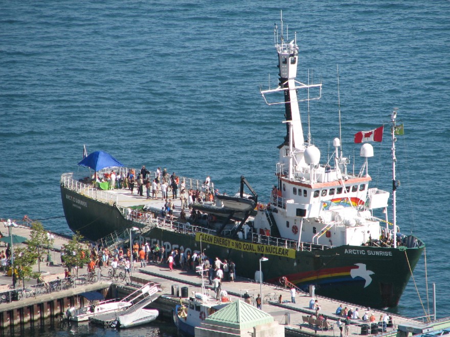 Arctic Sunrise, la rompighiaccio di Greenpeace