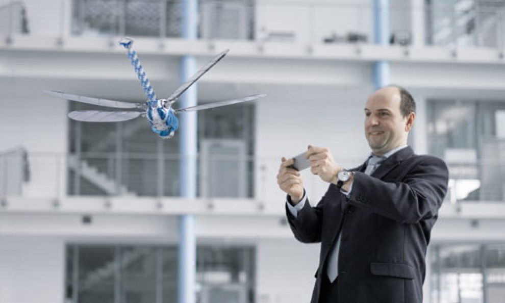 Bionicopter, il drone-libellula