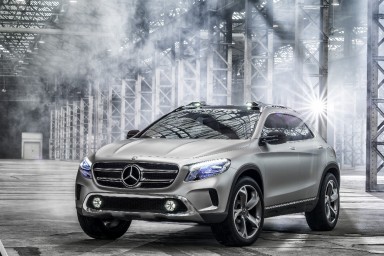 Mercedes GLA, la CLS da fango