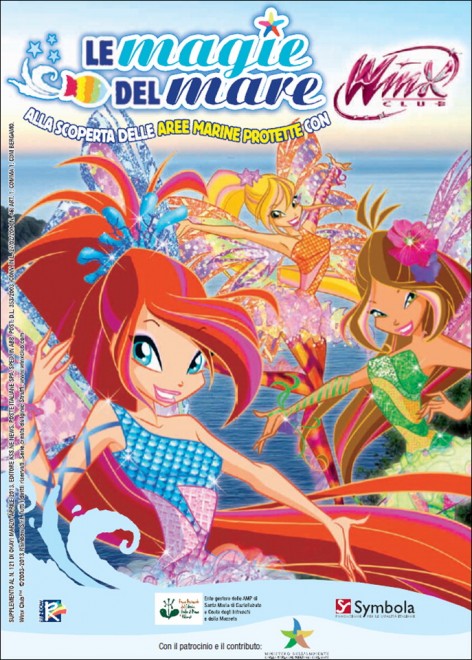 Con le Winx alla scoperta delle aree marine protette