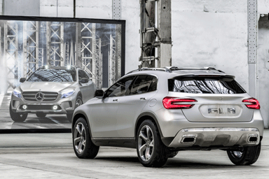 Mercedes GLA Concept, a Shanghai brilla una stella in più