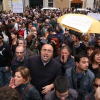 Quirinale, eletto Napolitano: proteste in piazza
