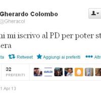 Gherardo Colombo: "Straccio la tessera del Pd"