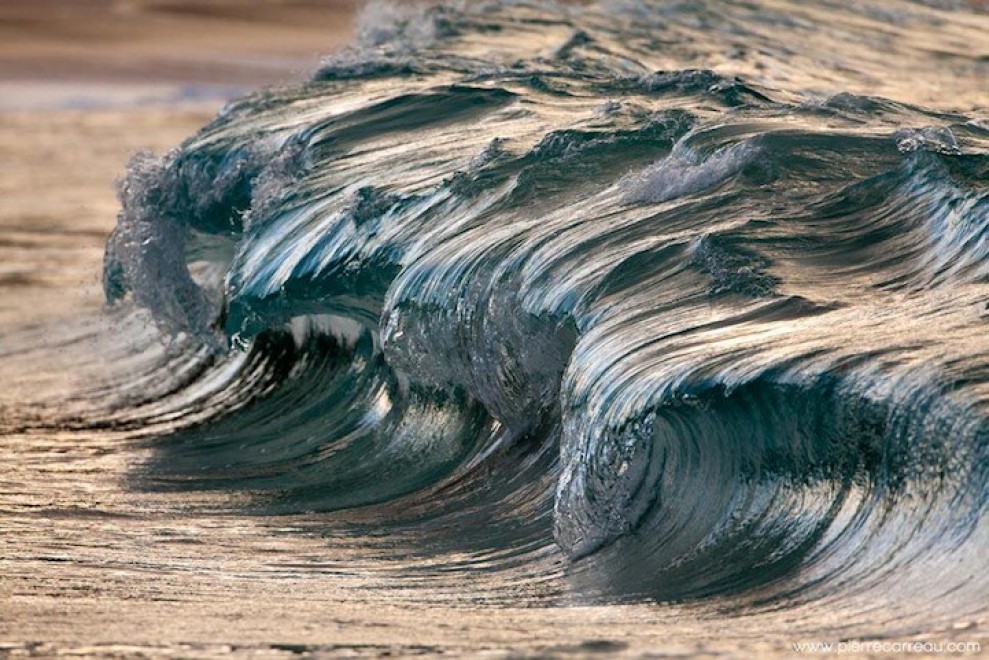 Sculture liquide: l'arte sulla cresta dell'onda