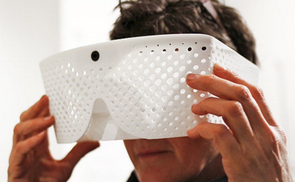 La maschera che "aumenta" i sensi