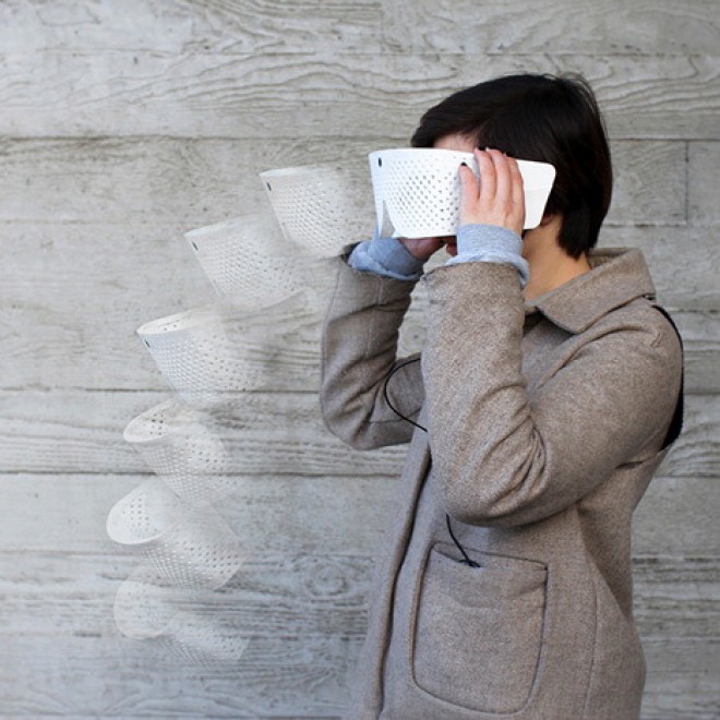 La maschera che "aumenta" i sensi