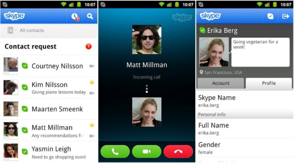 Viber lancia la sfida a Skype